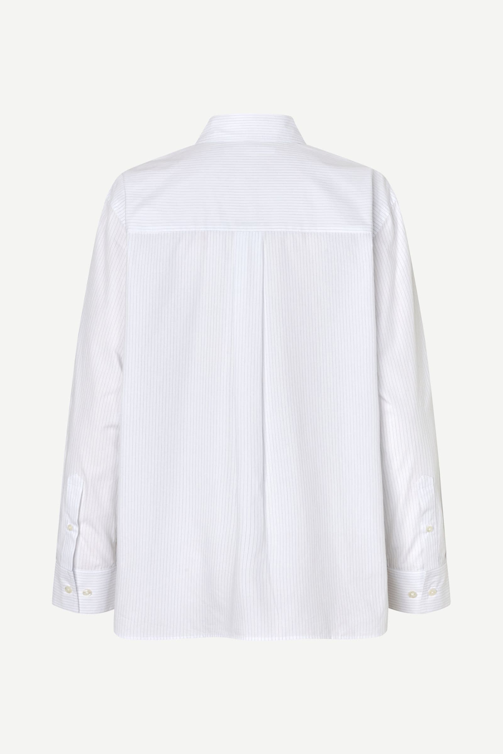 Salova pocket shirt 15756 White Pinstripe