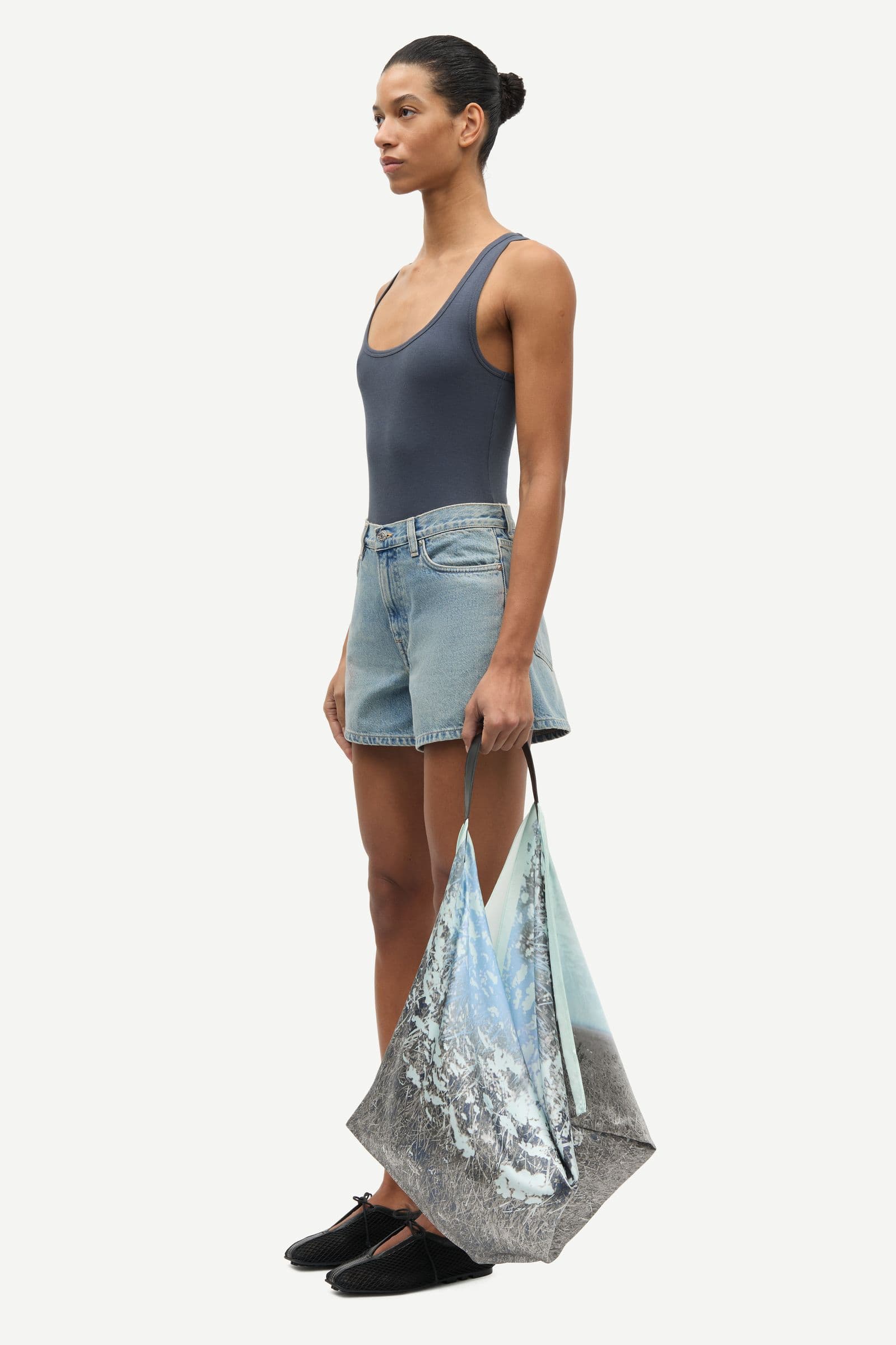 Saamanza tank top 7542 Ombre Blue