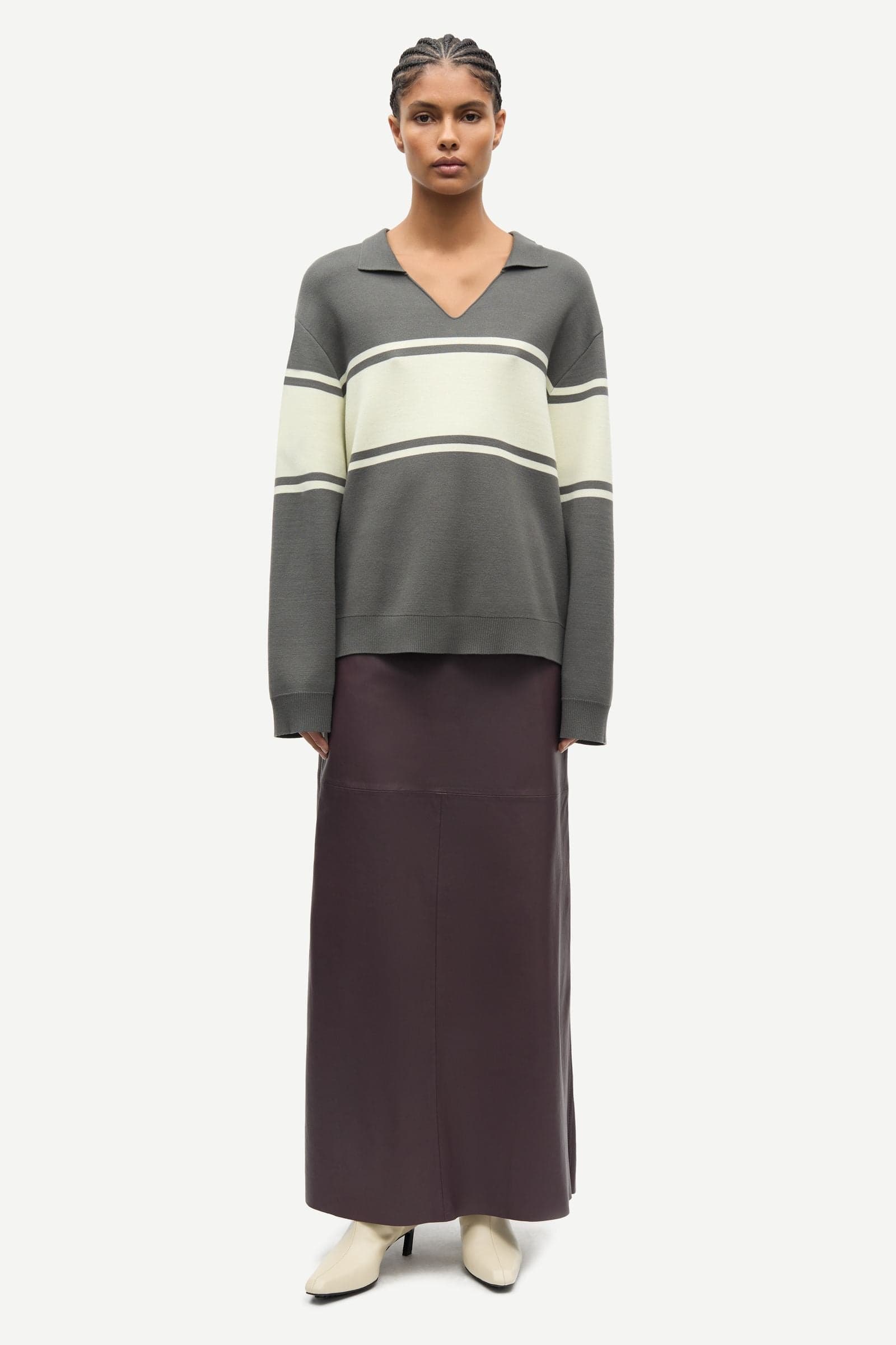 Saanne polo 15825 Gunmetal Wide St.