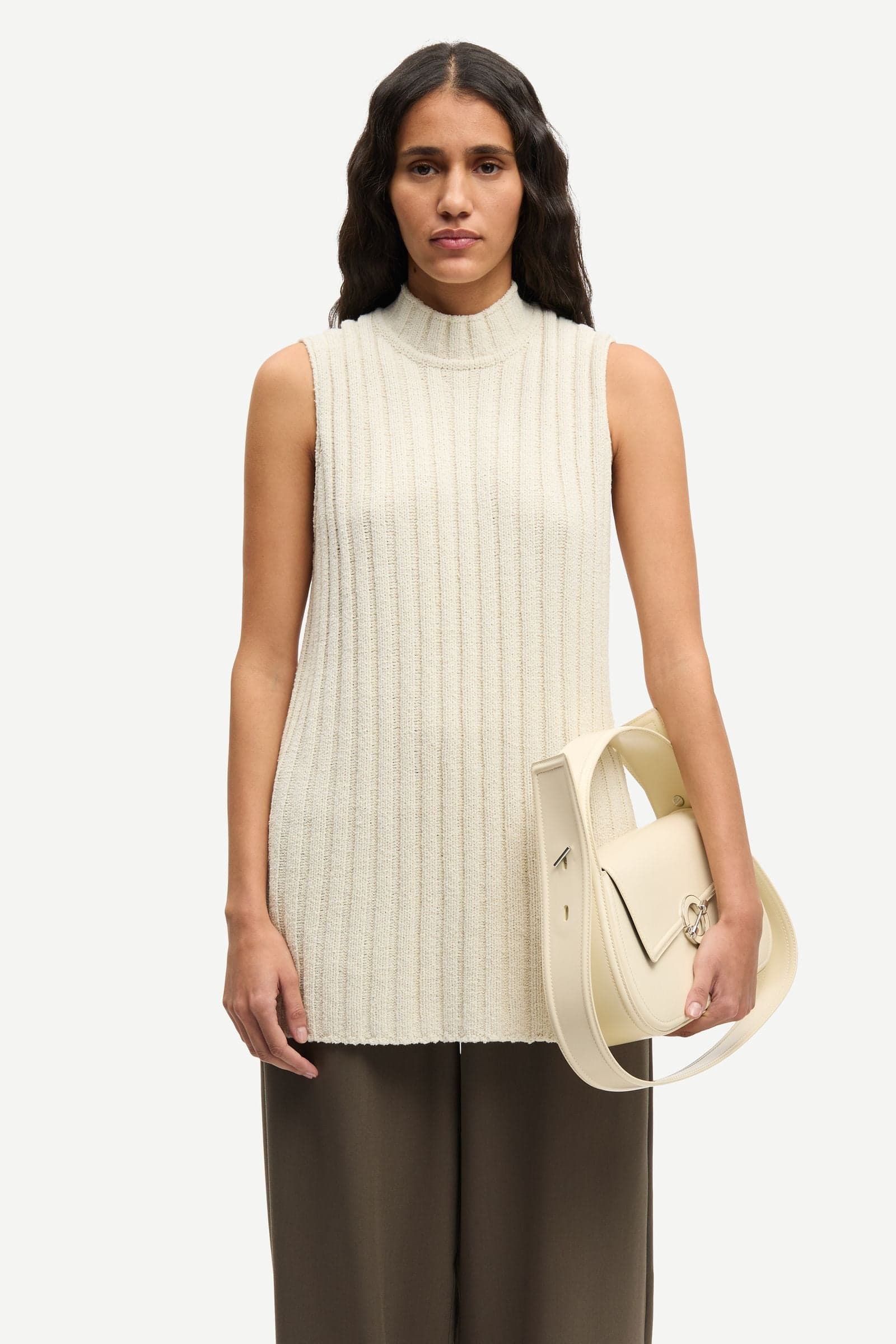 Sajasmin top 15178 Bone White