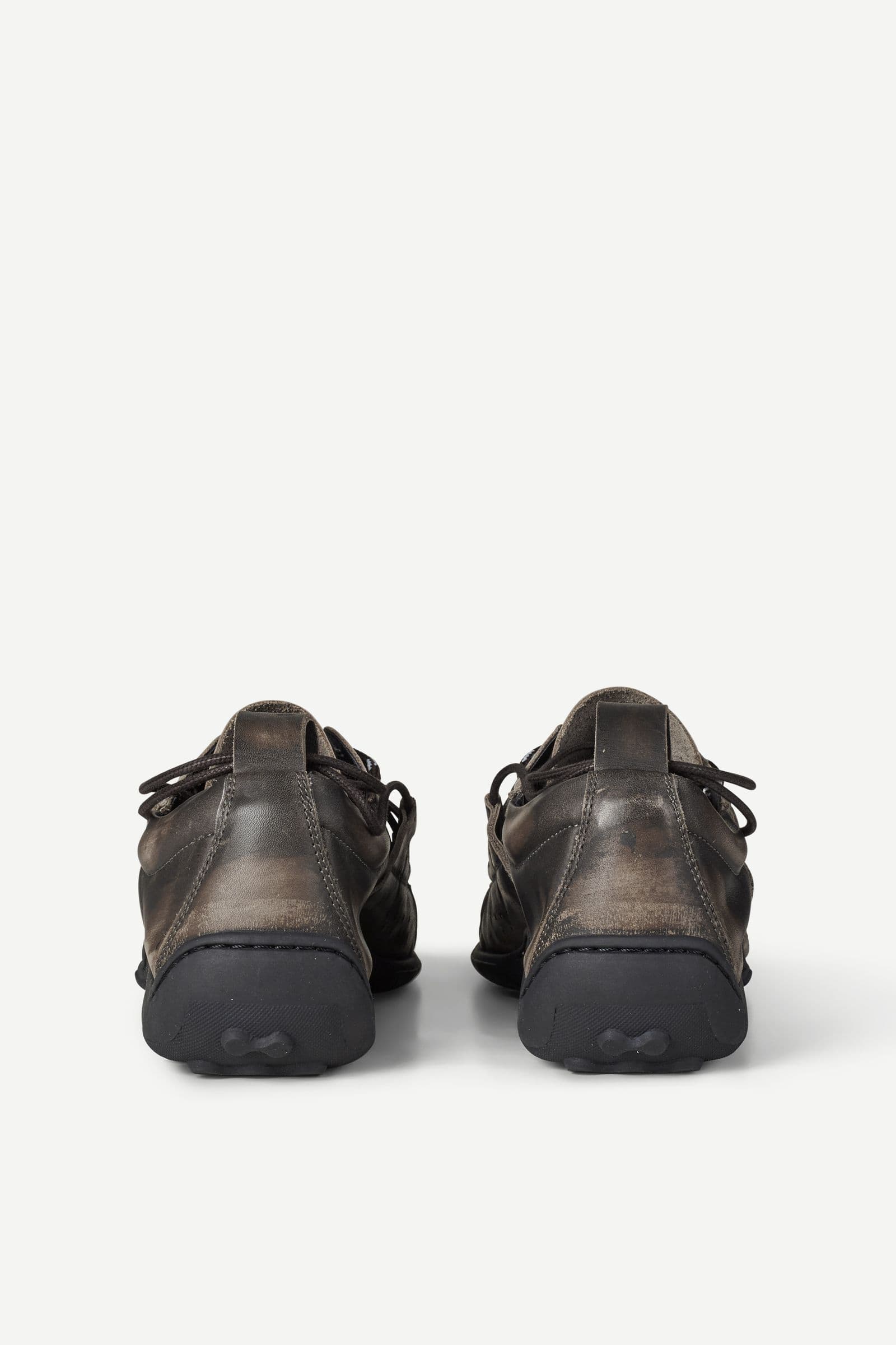 Saastra hybrid flats 15939 Washed Gunmetal