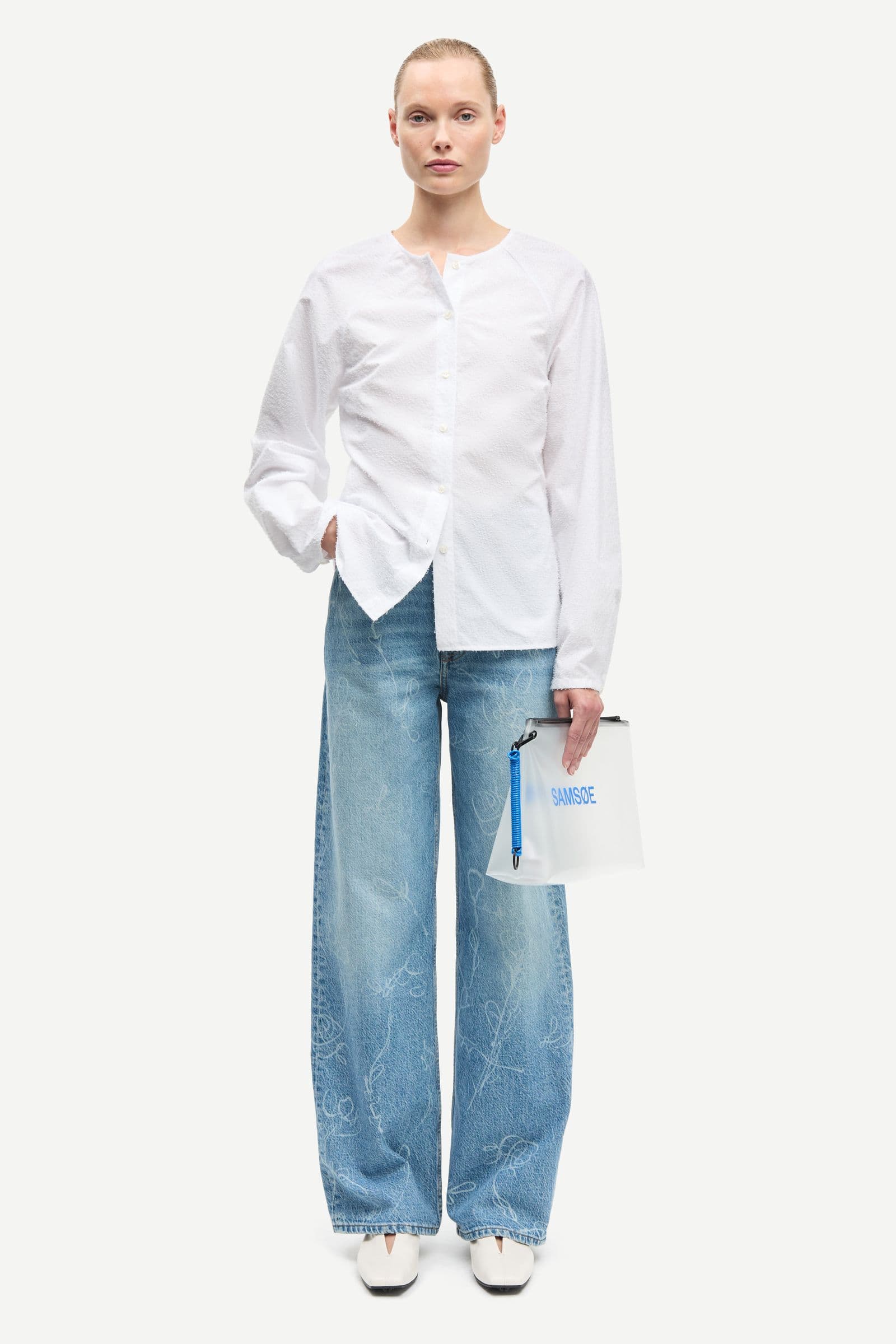 Sashelly jeans 16016 Stream blue
