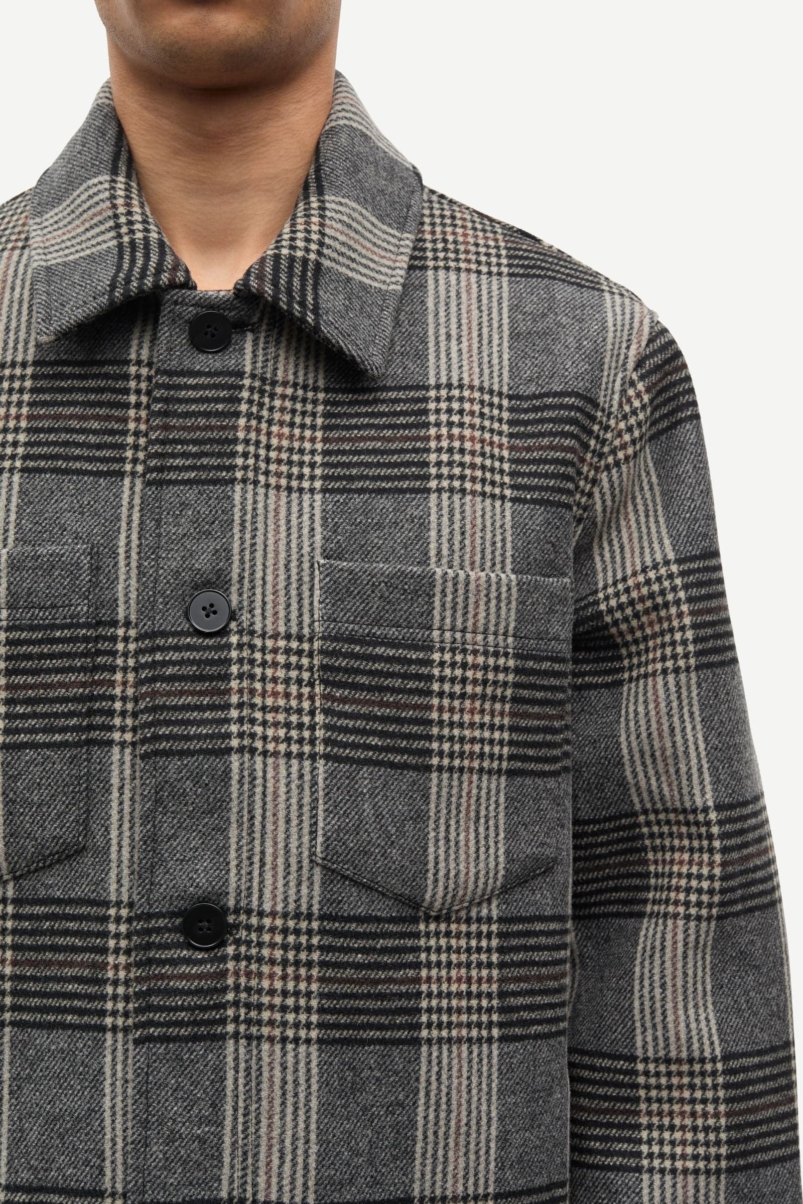 Sapally Z shirt jacket 14163 Bitter Chocolate ch.
