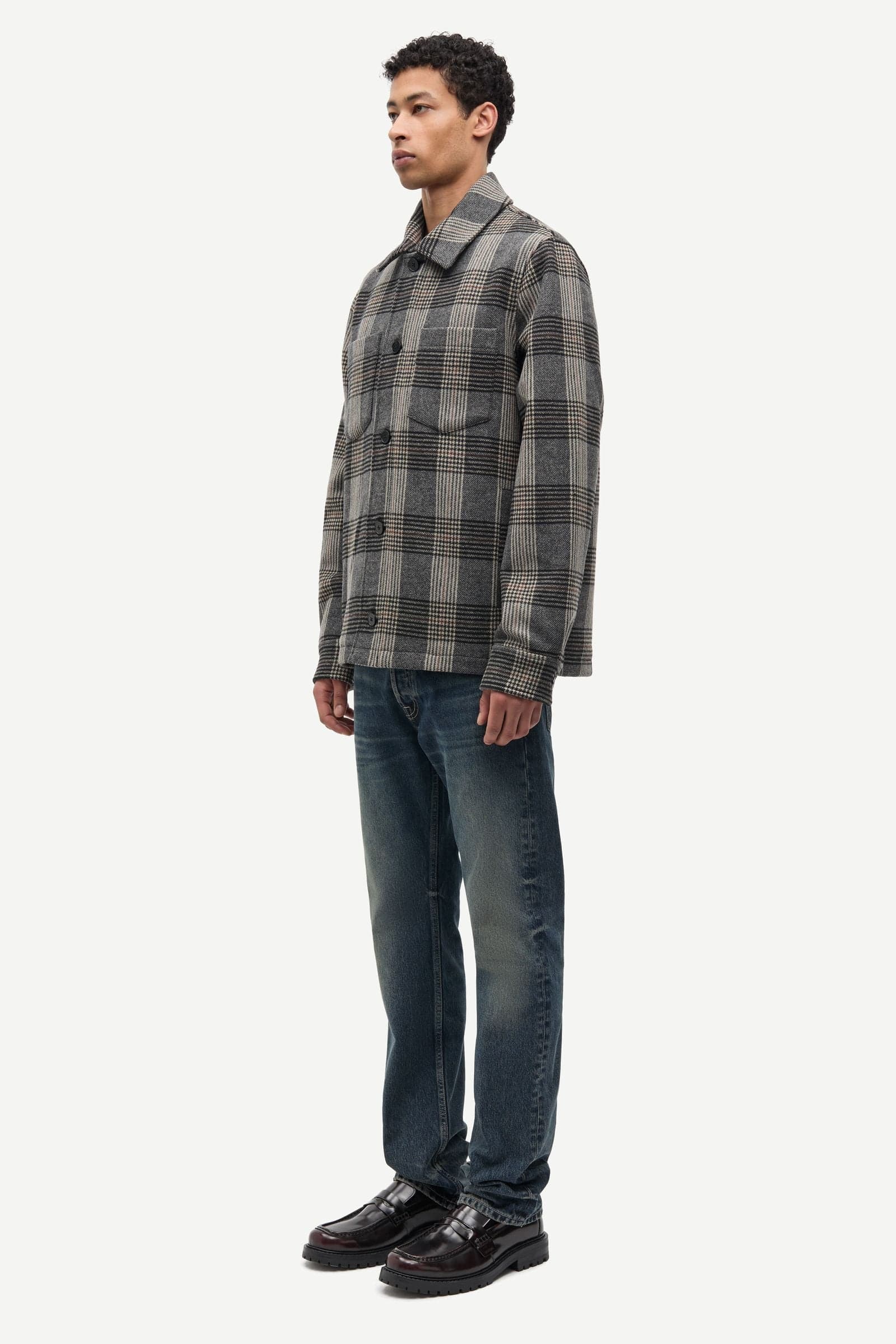 Sapally Z shirt jacket 14163 Bitter Chocolate ch.