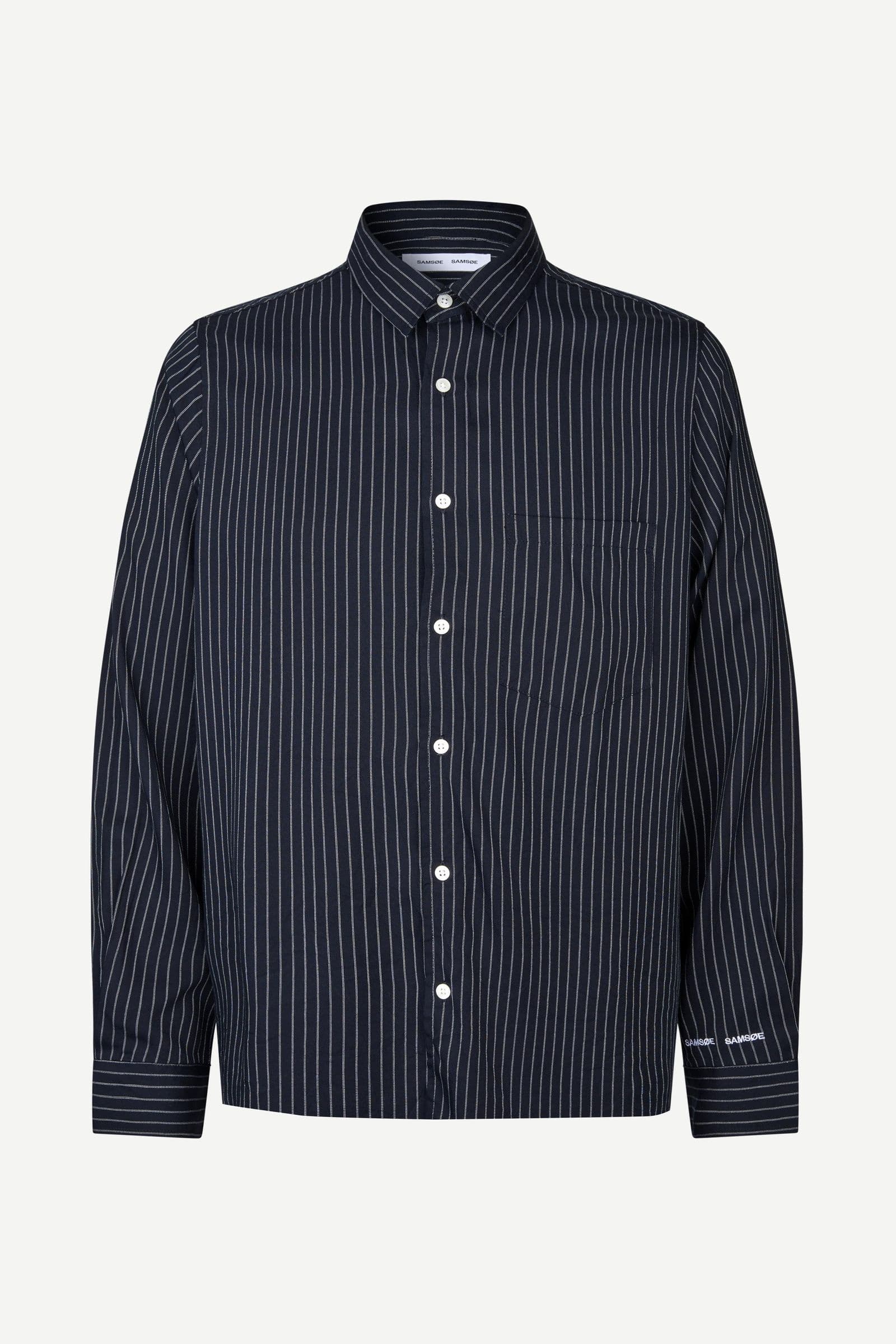 Saryan P shirt 16067 Salute Pinstripe