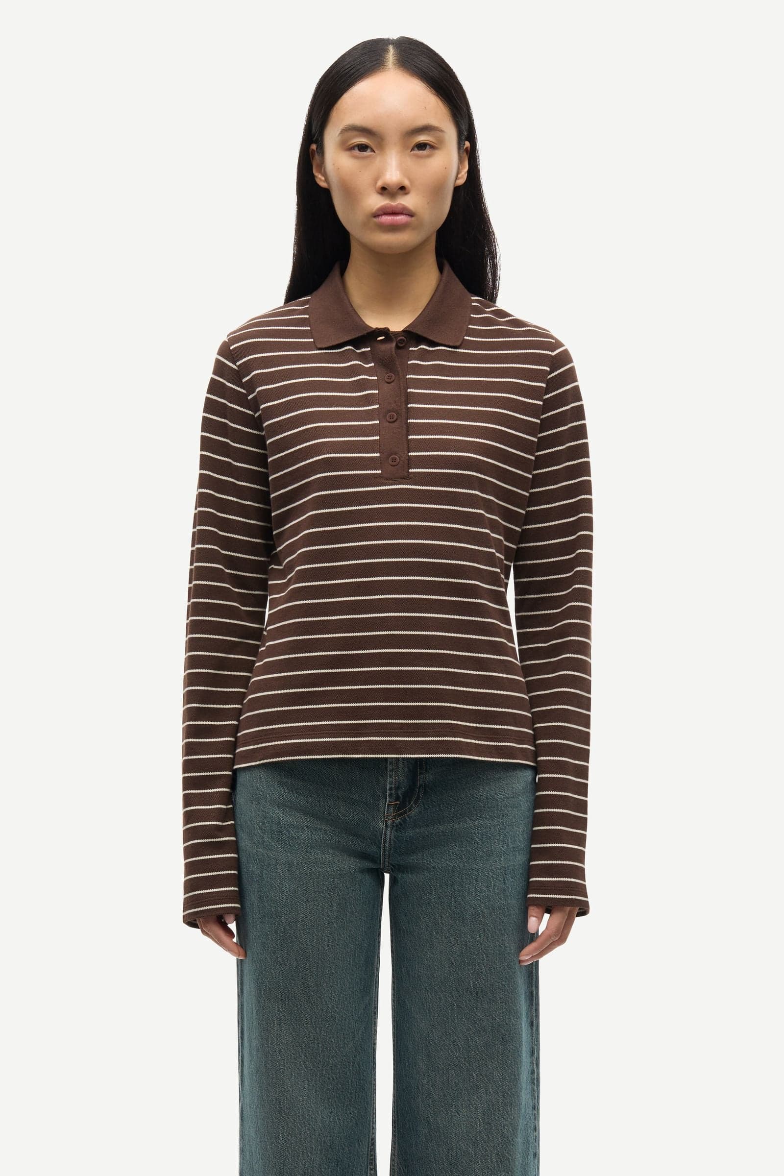 Samia ls polo 15888 Coffee Brown St.