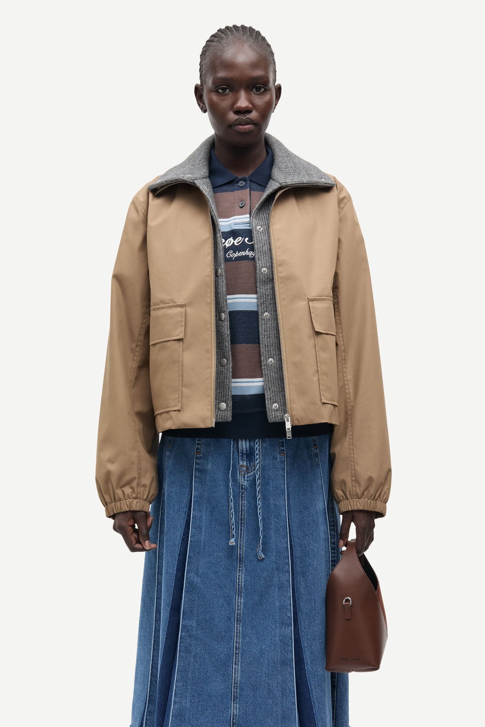 Sabianco jacket 15923 Lead Gray