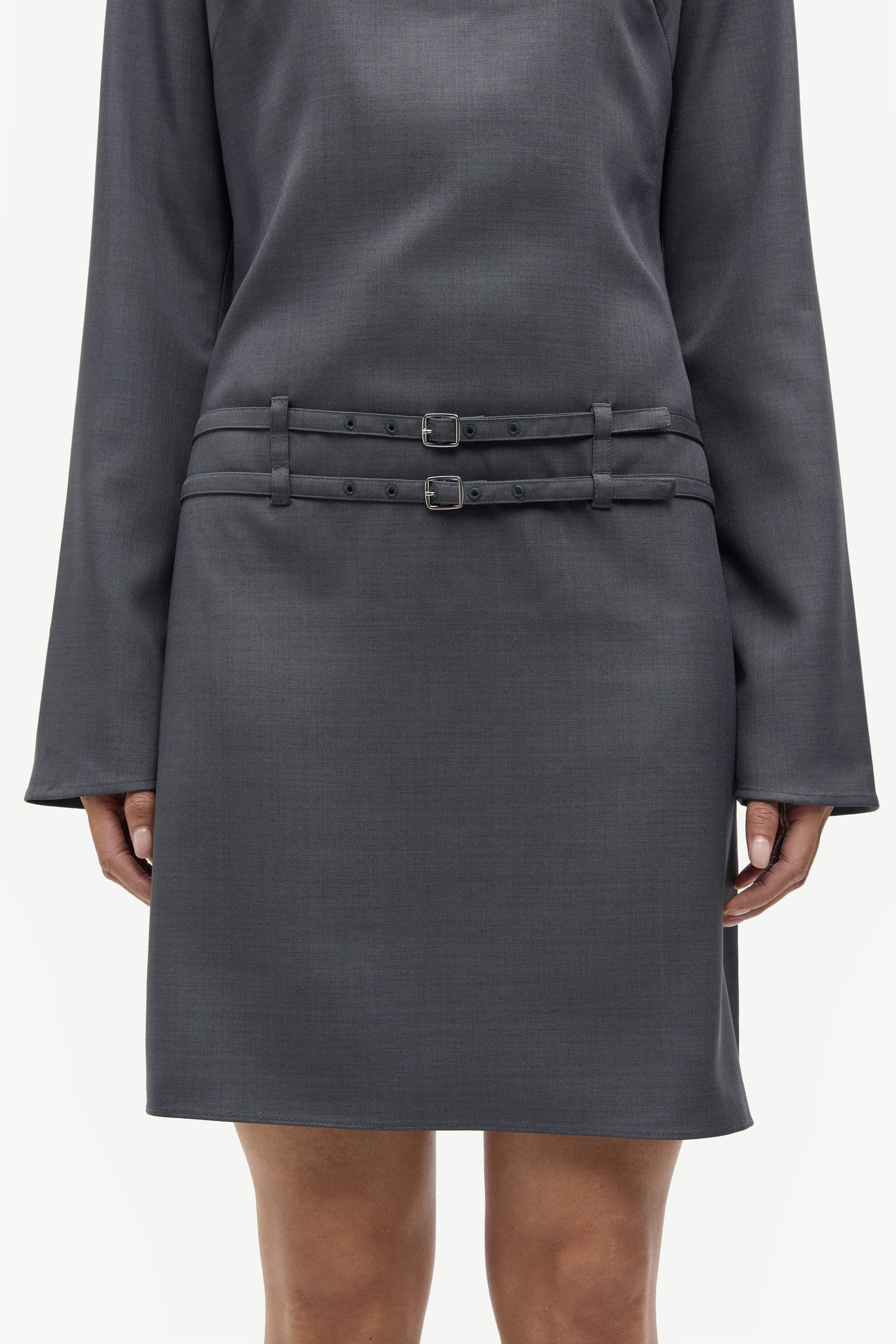 Sarummy dress 16178 Dark grey mel.