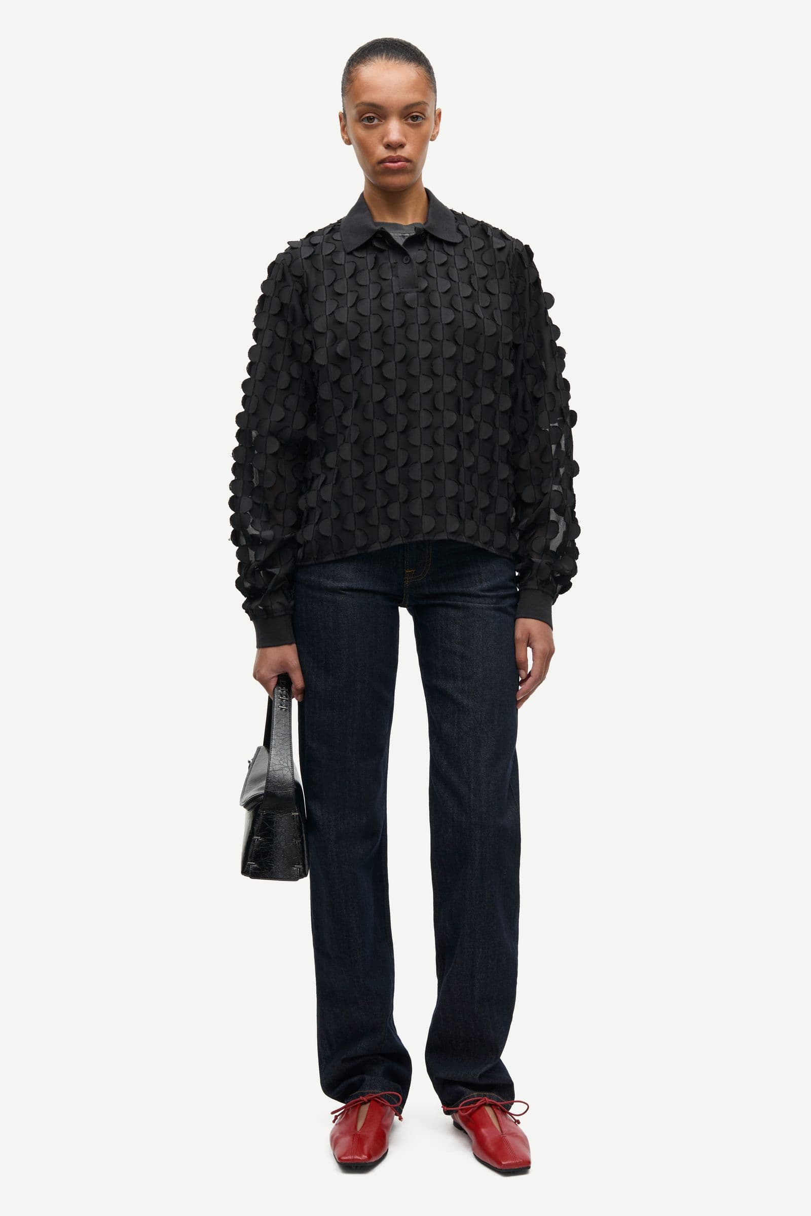 Sadovery ls polo 16183 Black