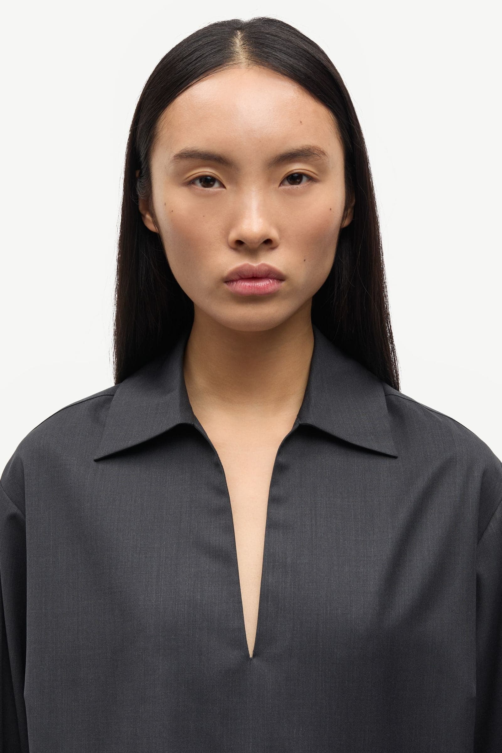 Sadaphne shirt 16248 Black Mel.
