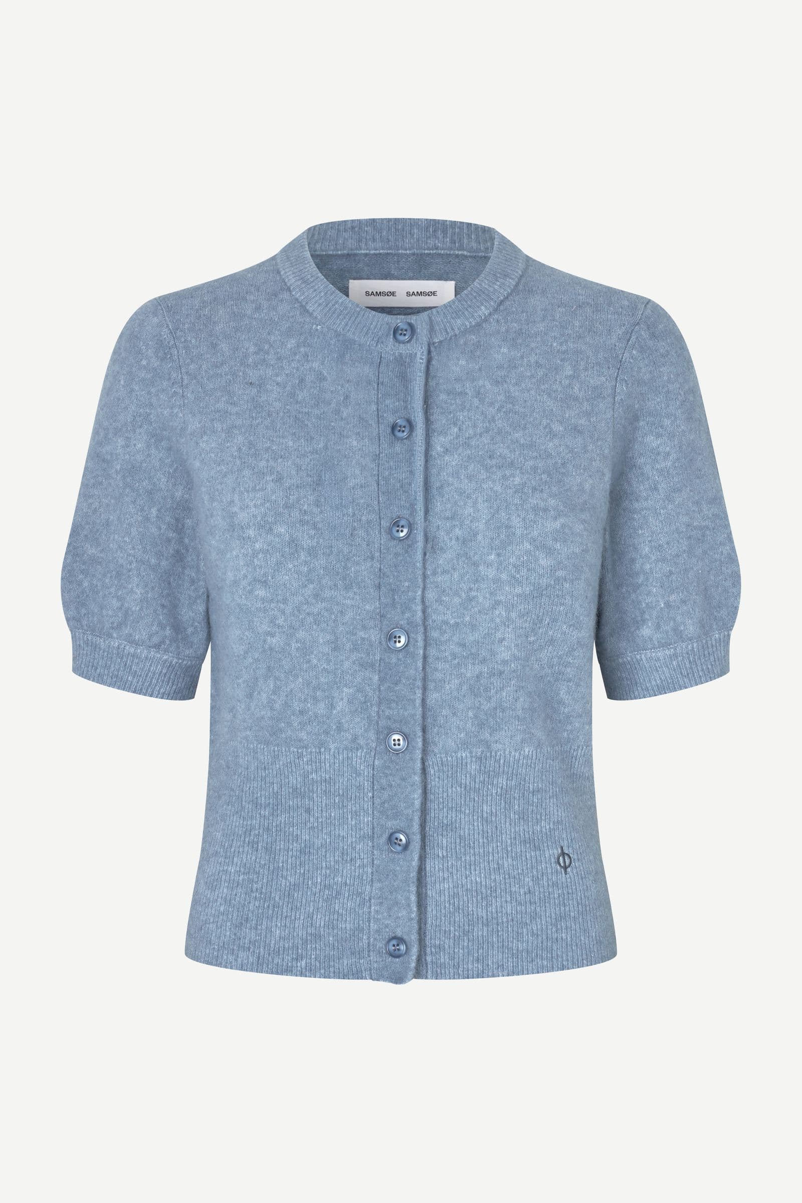 Salora SS cardigan 15556 Windward Blue
