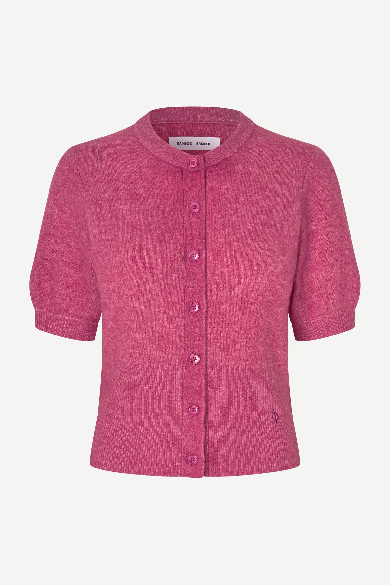 Salora SS cardigan 15556 Red Violet