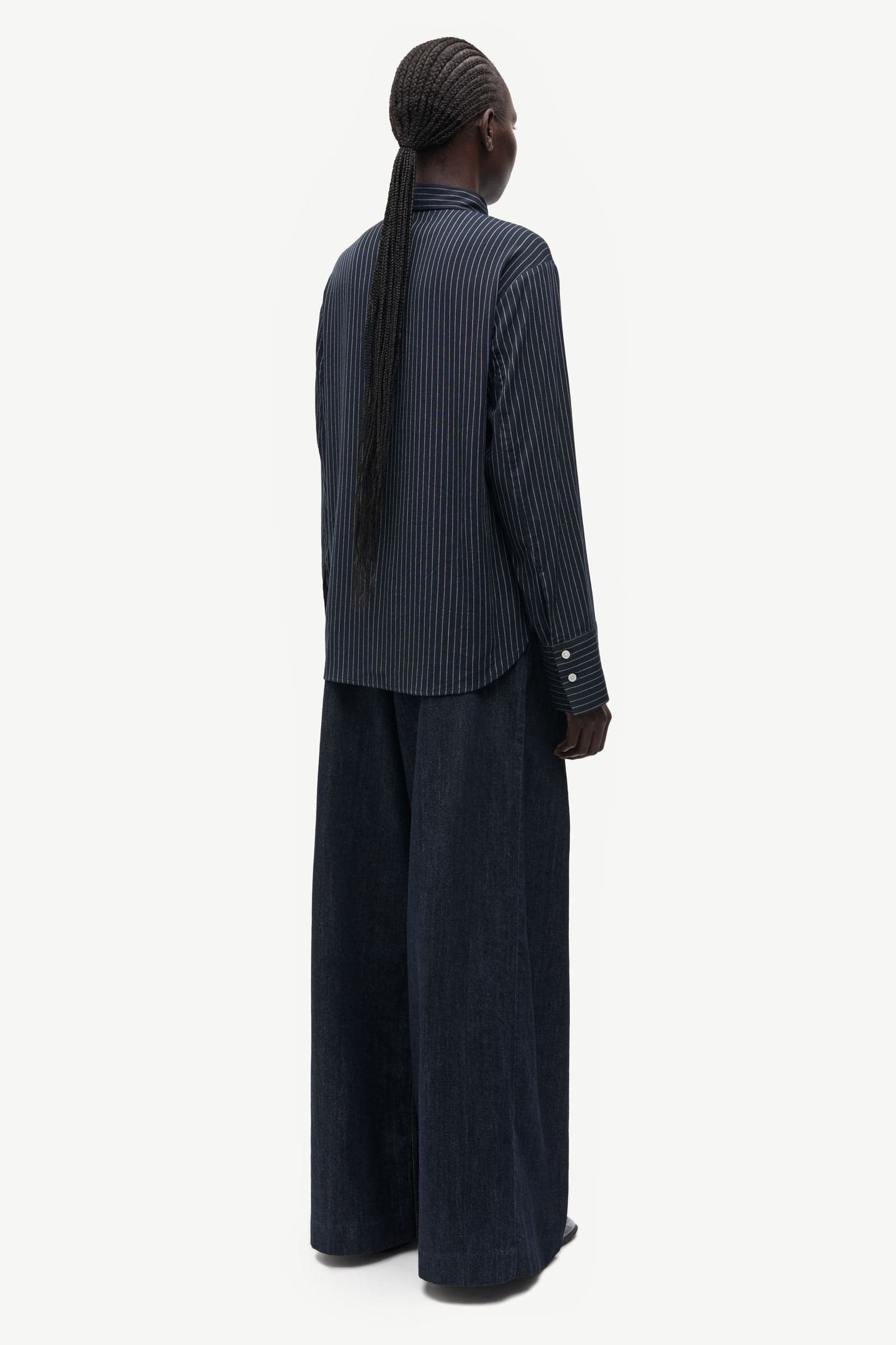 Saryanna shirt 16067 Salute Pinstripe