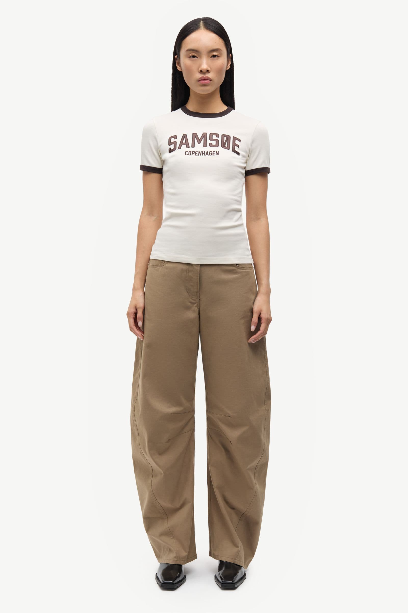 Saharpo trousers seam 16179 Lead Gray