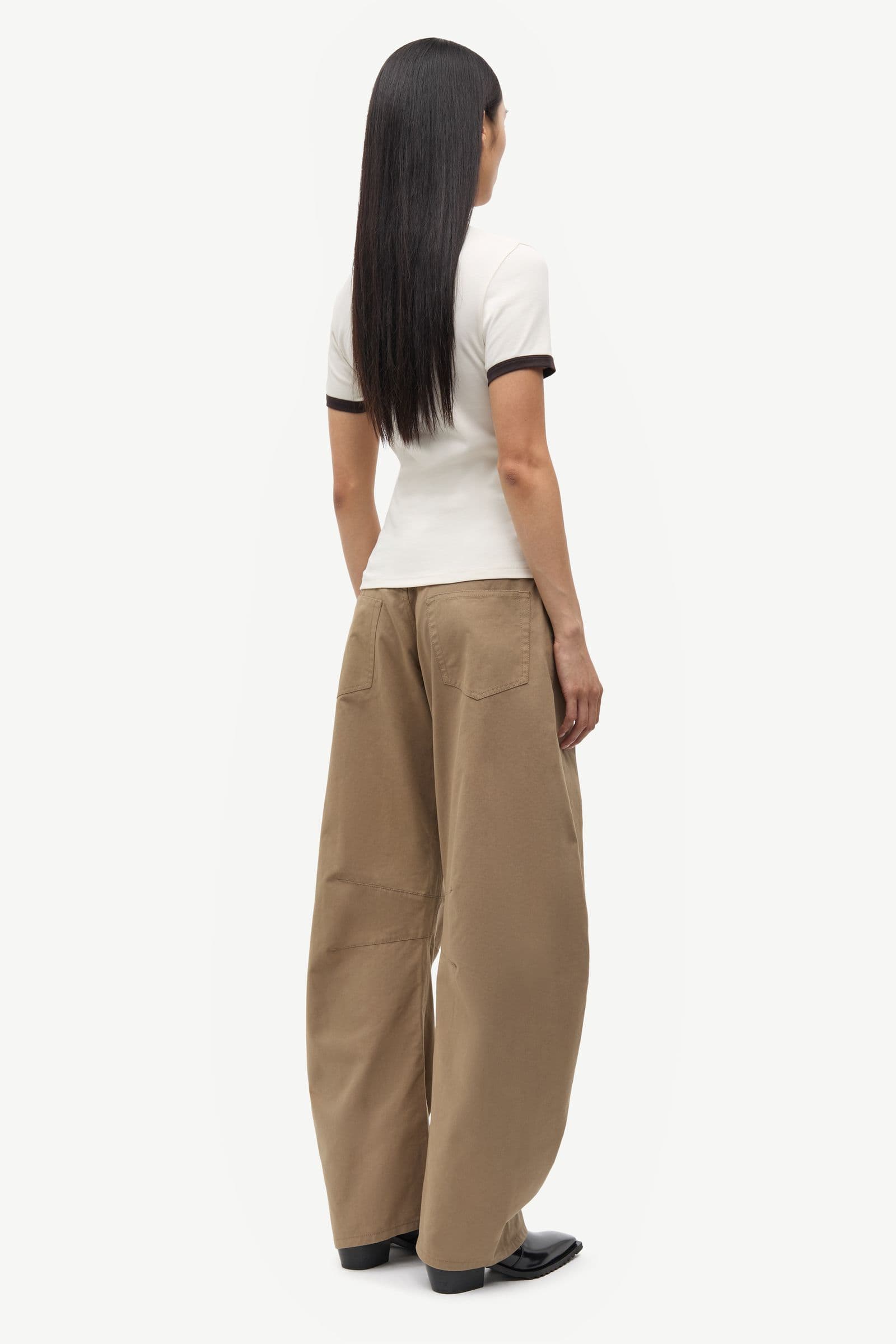 Saharpo trousers seam 16179 Lead Gray