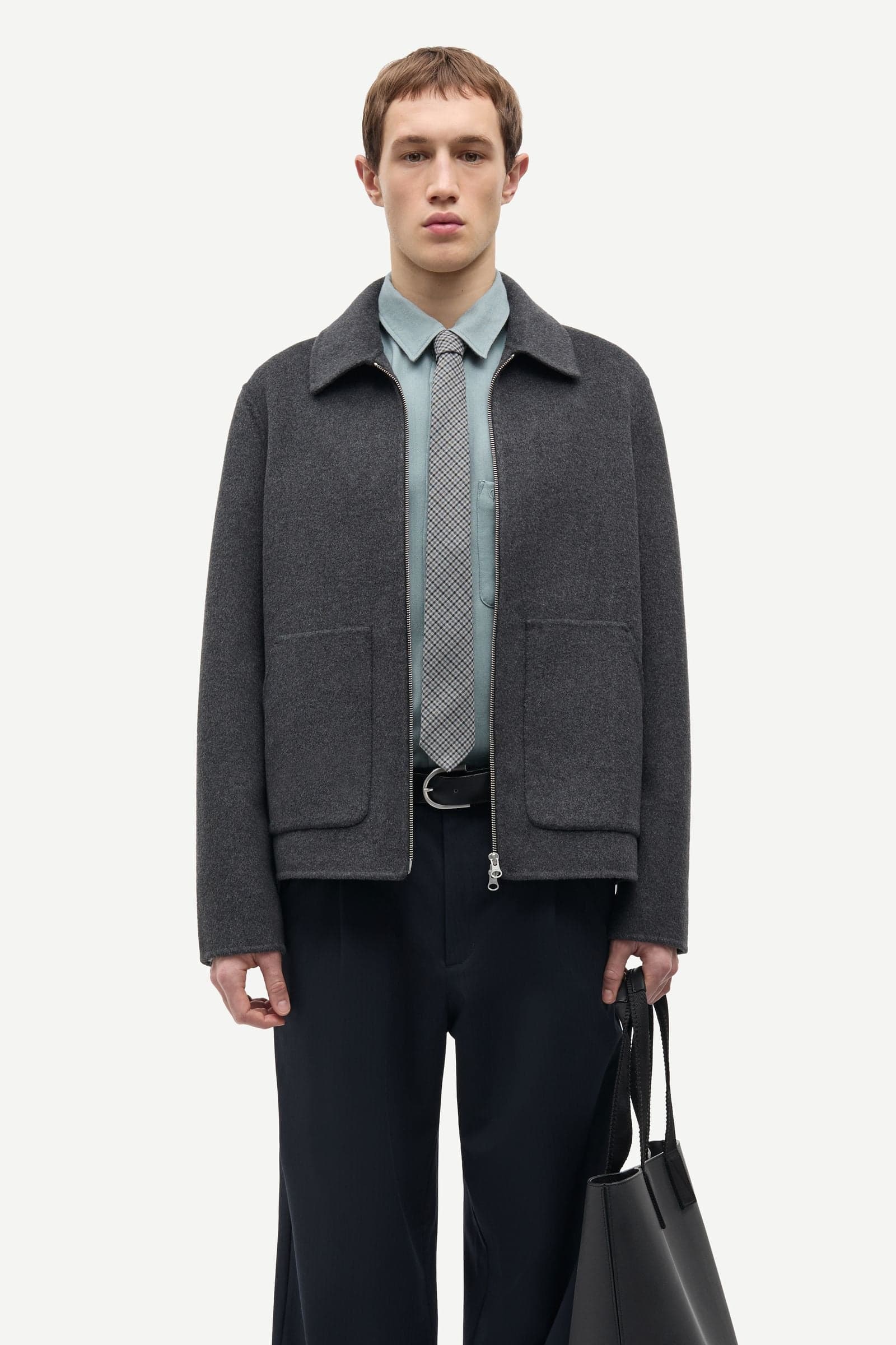 Sapaulo jacket 15772 Dark Grey Mel.