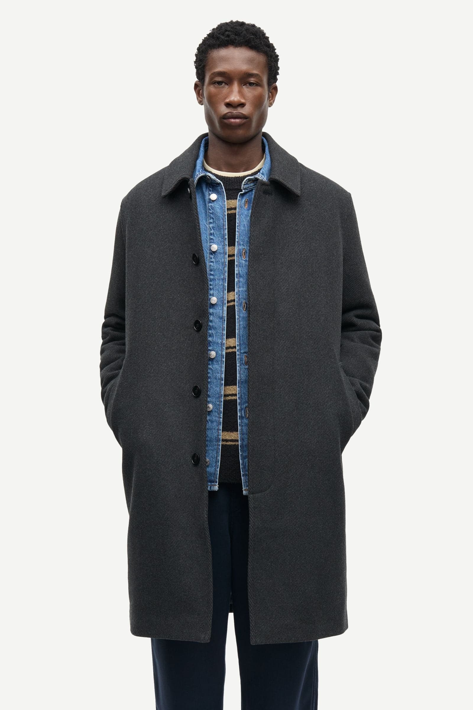Salapo coat 16186 Black