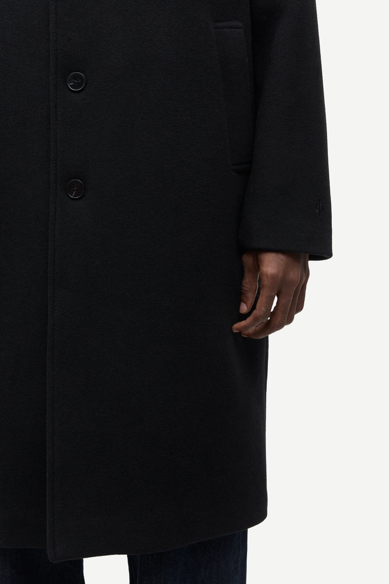 Safalco coat 16172 Black