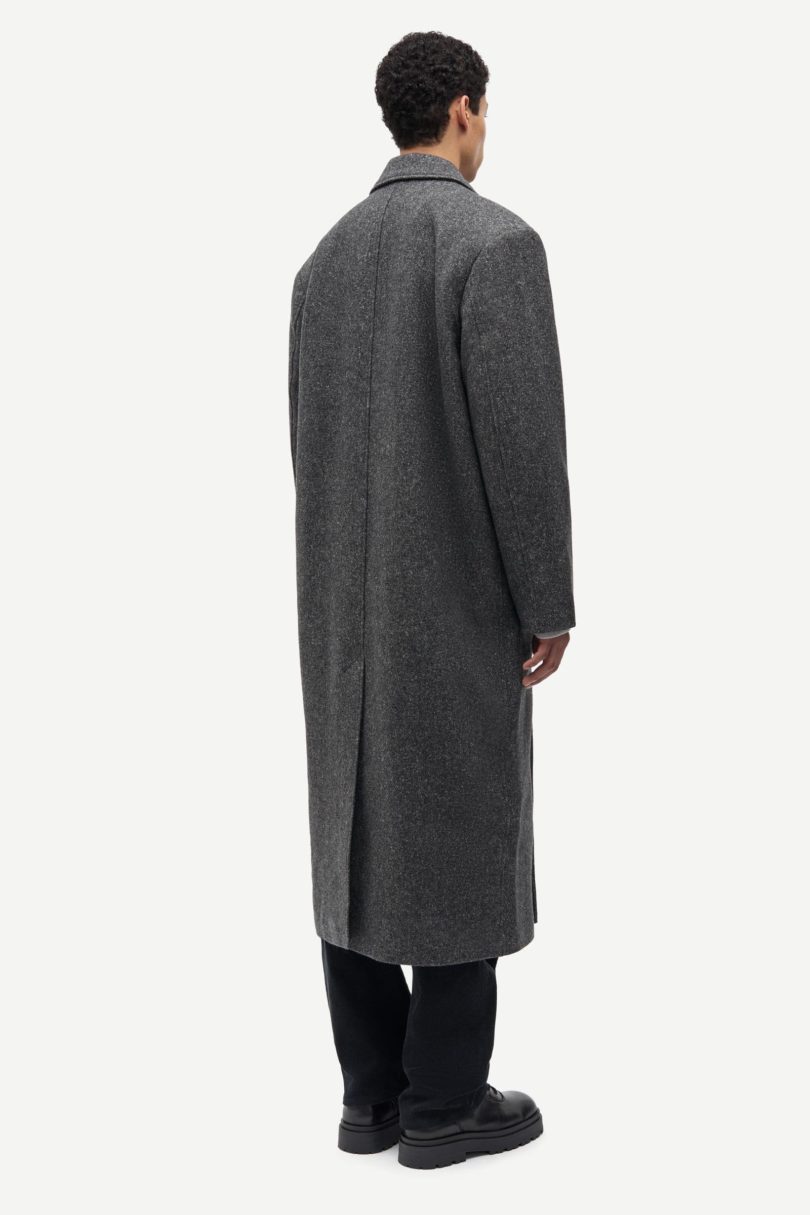Savince coat 16188 Dark Grey Mel.