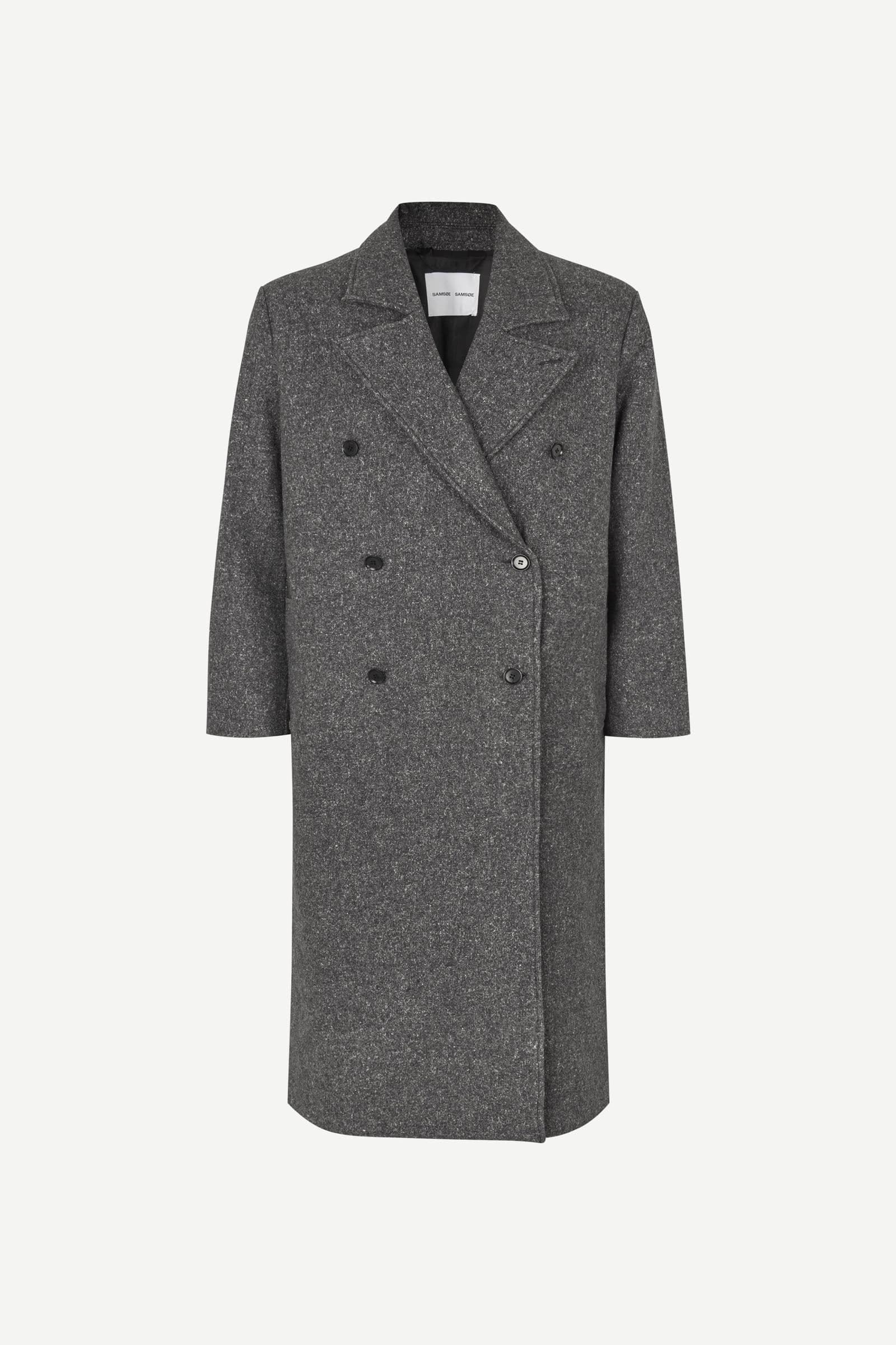 Savince coat 16188 Dark Grey Mel.
