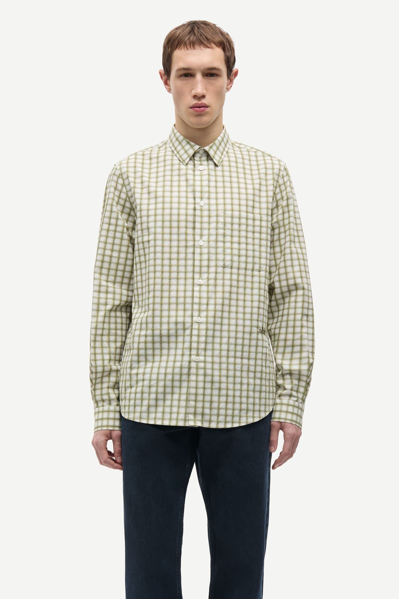Saliam NJ shirt 16190 Calliste Green Ch.