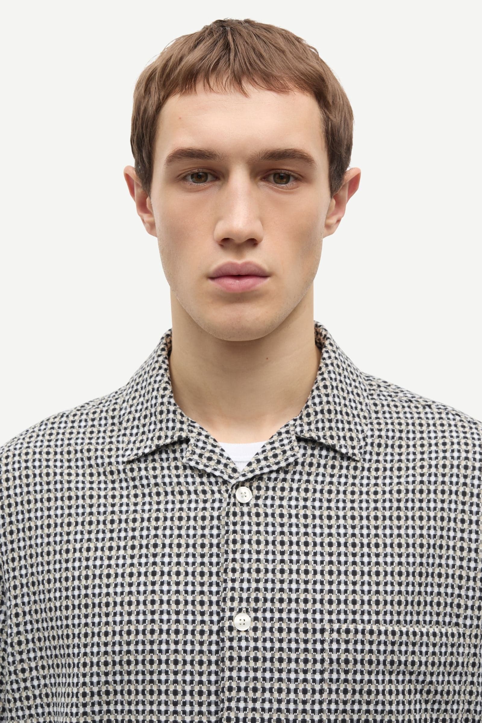 Saluan AJ shirt 16197 Cream Floor