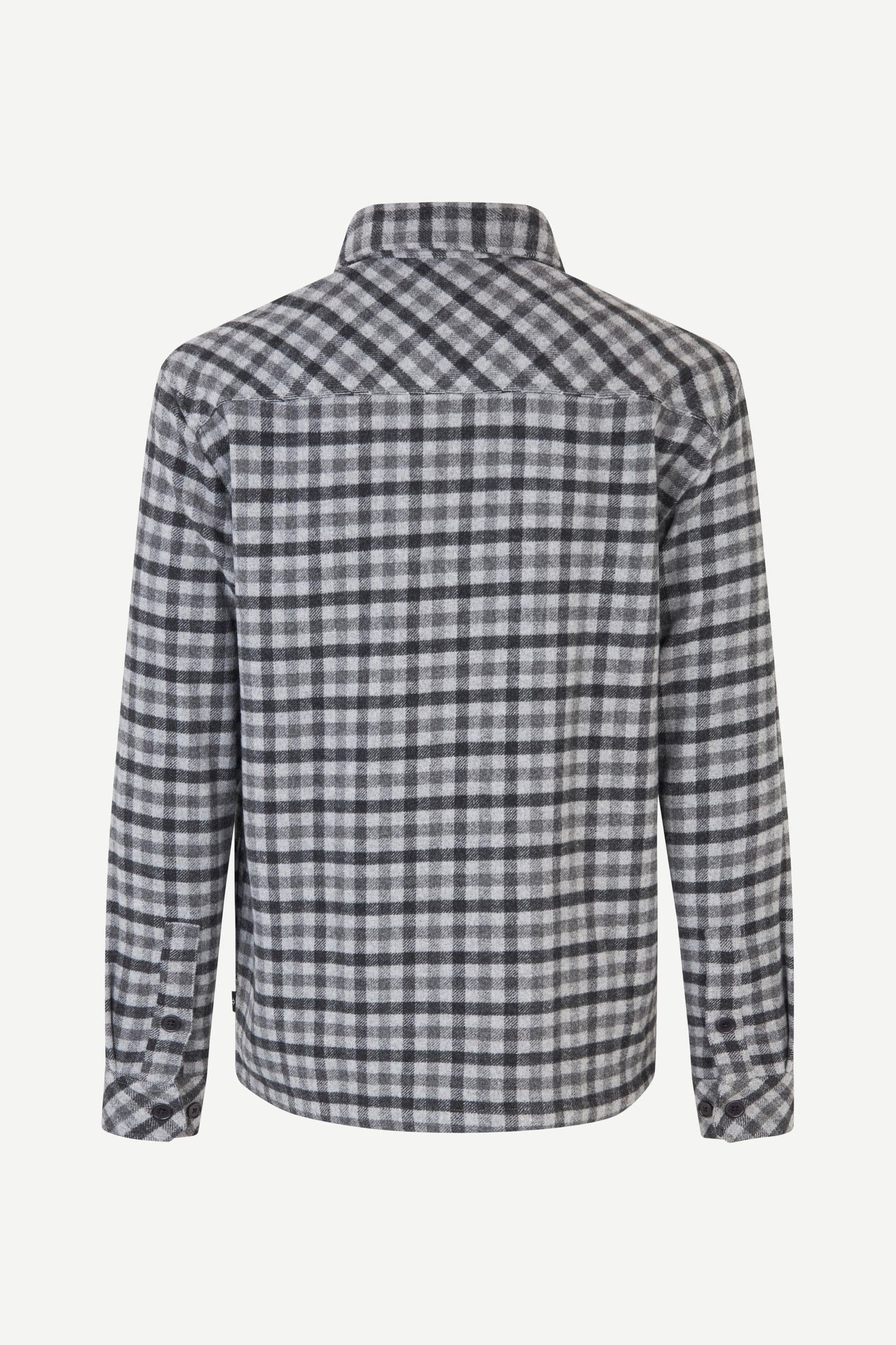 Sacastor X O overshirt 14089 Grey Mel. Ch.