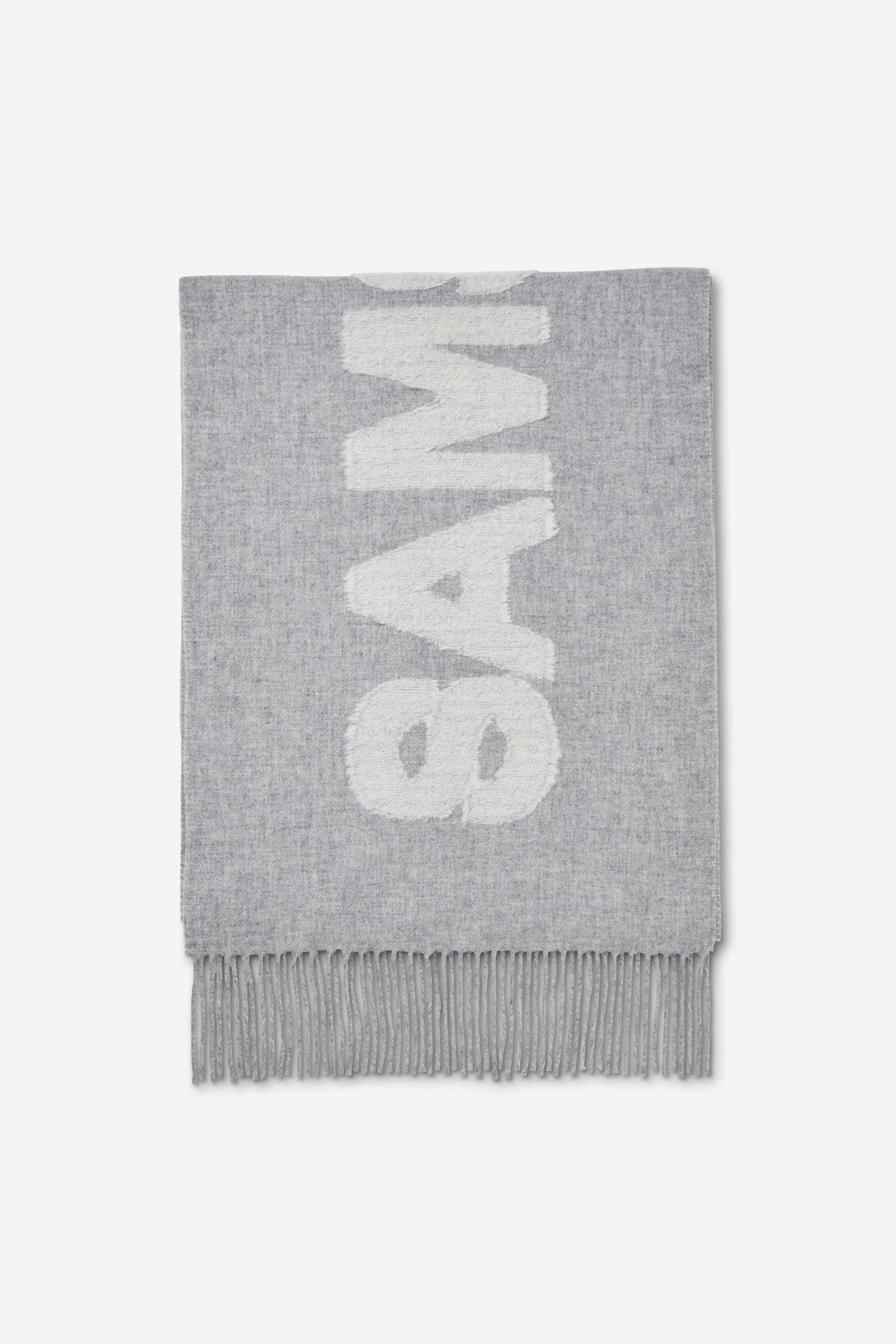 Sasamsoe scarf 16157 Grey mel.