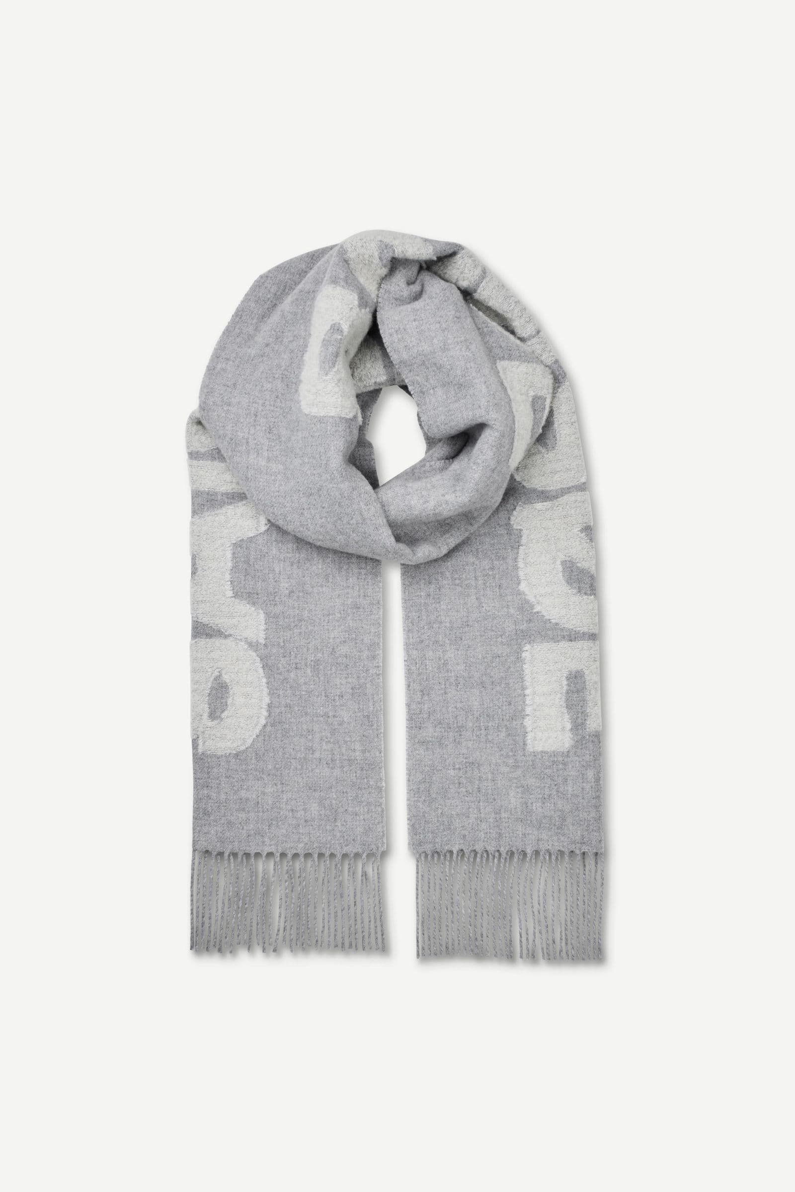 Sasamsoe scarf 16157 Grey mel.