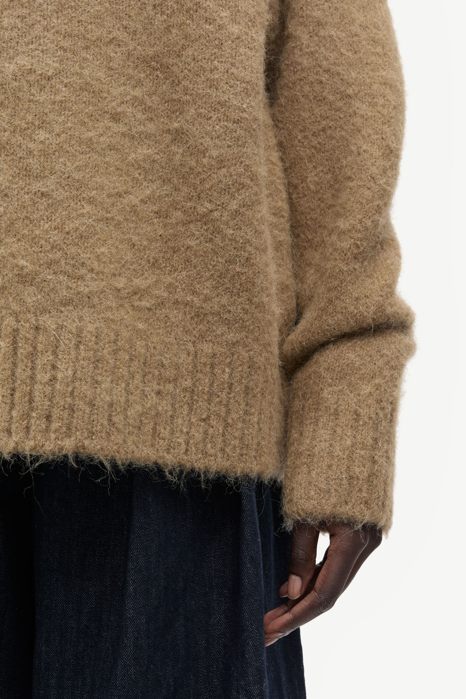 Sajeanne samsoe sweater 15425 Lead Gray
