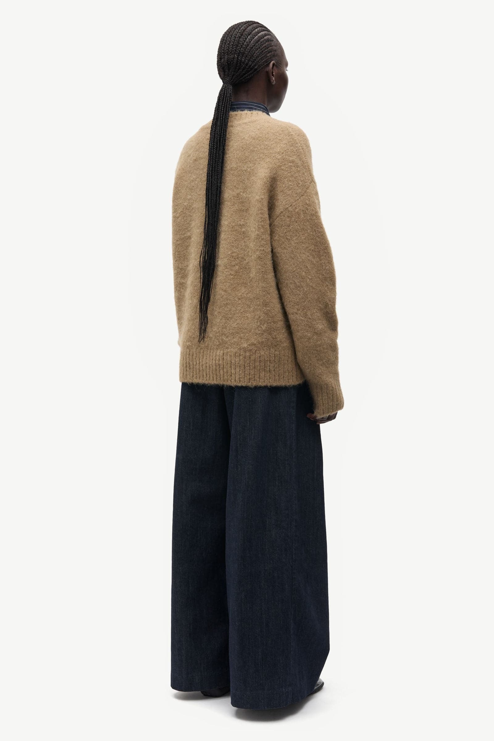 Sajeanne samsoe sweater 15425 Lead Gray
