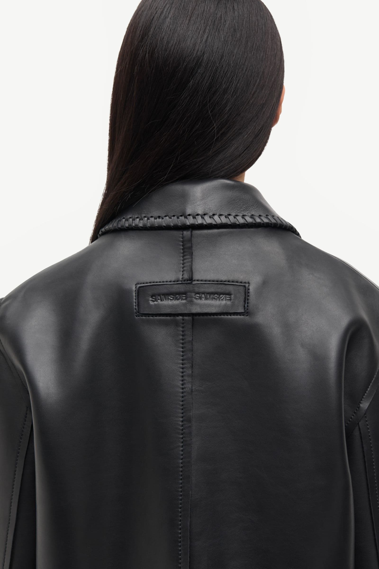 Salylo leather jacket 16275 Black