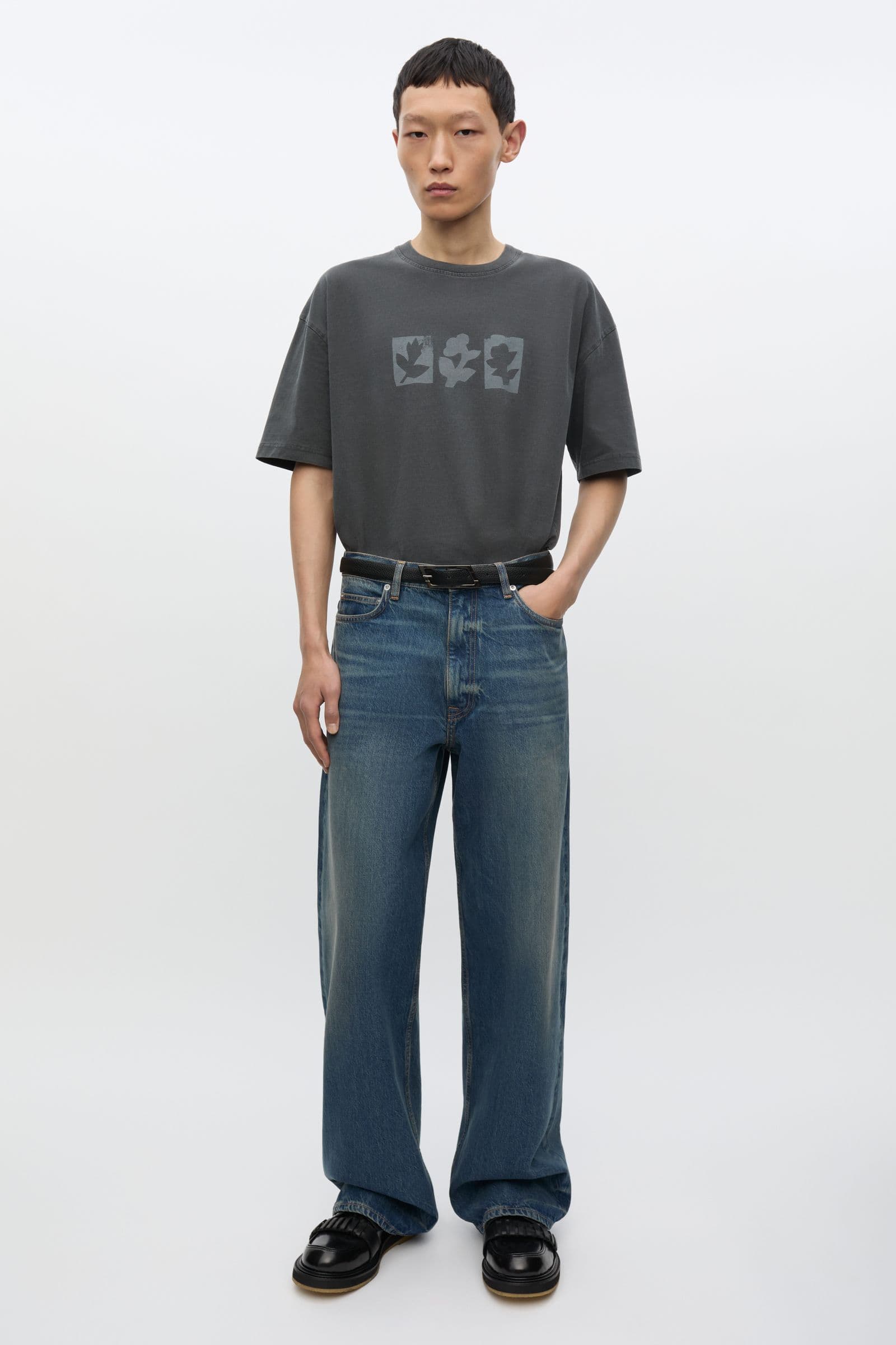 Satimothy buckle jeans 16141 Dark sephia