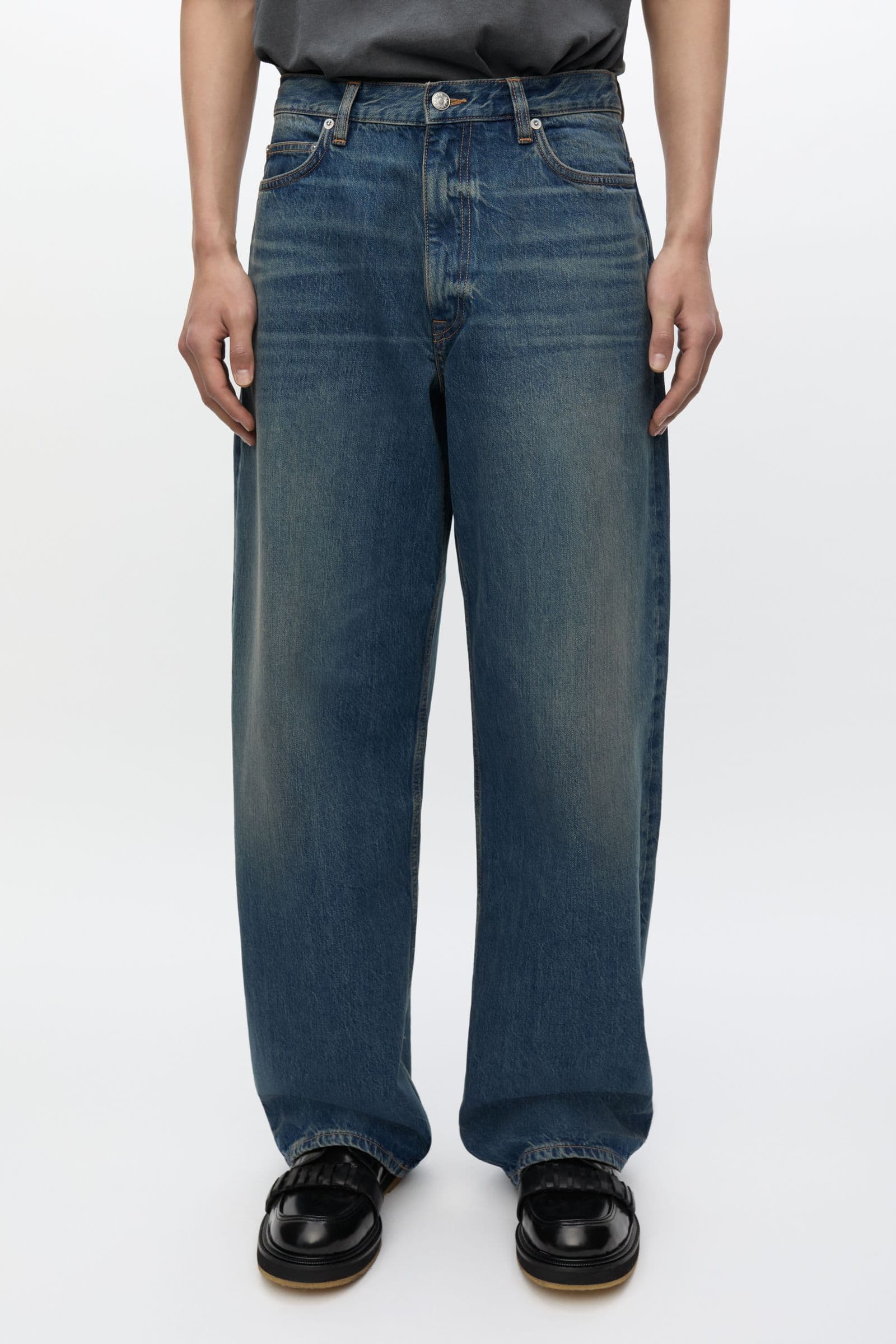 Satimothy buckle jeans 16141 Dark sephia