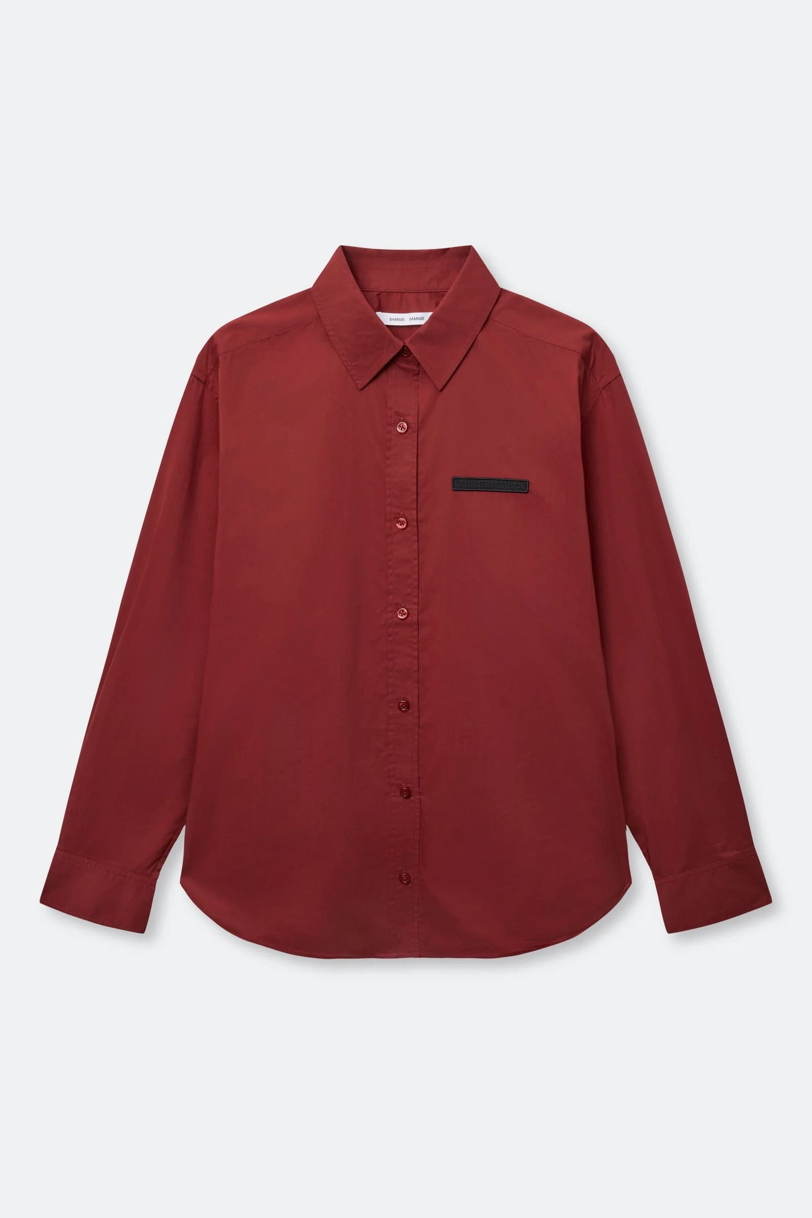 Salova patch shirt 15756 Syrah