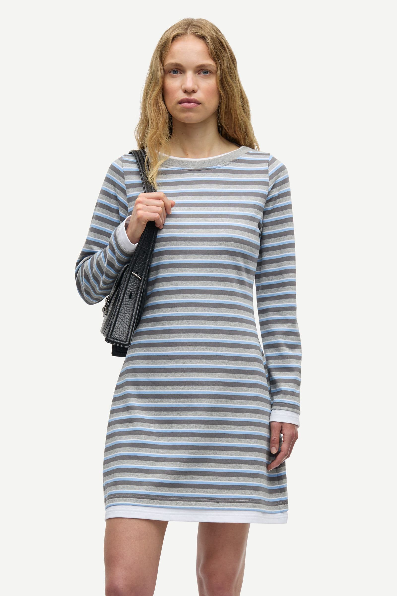 Samadison dress 15512 Grey Blue St.