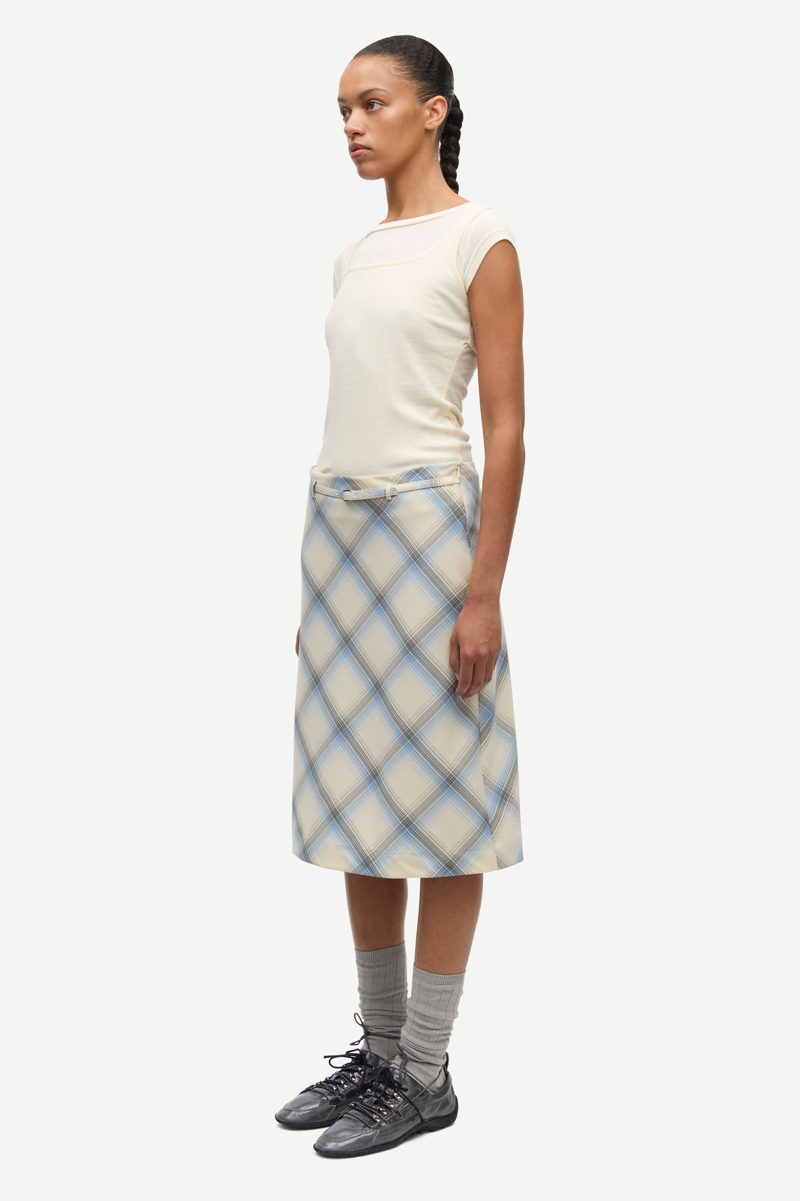 Sapalm skirt 15969 Seedpearl Ch.