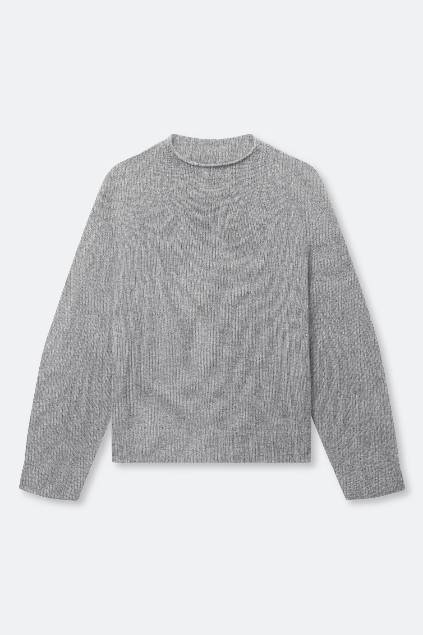 Sabrenda funnel neck 16535 Grey mel.
