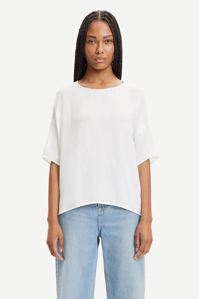 Lemahieu Achel - T-shirt thermique Femme - Blanc TRIBO SOFT®