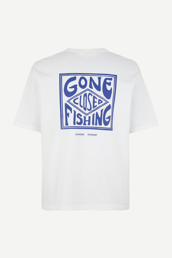 Gone fishing U t-shirt 11725 billednummer 6
