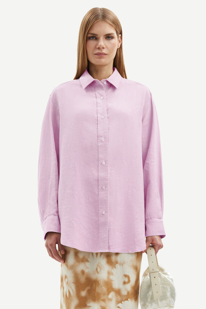 Monaco Silk Blouse  Silk blouse, Women, Lavender shirt