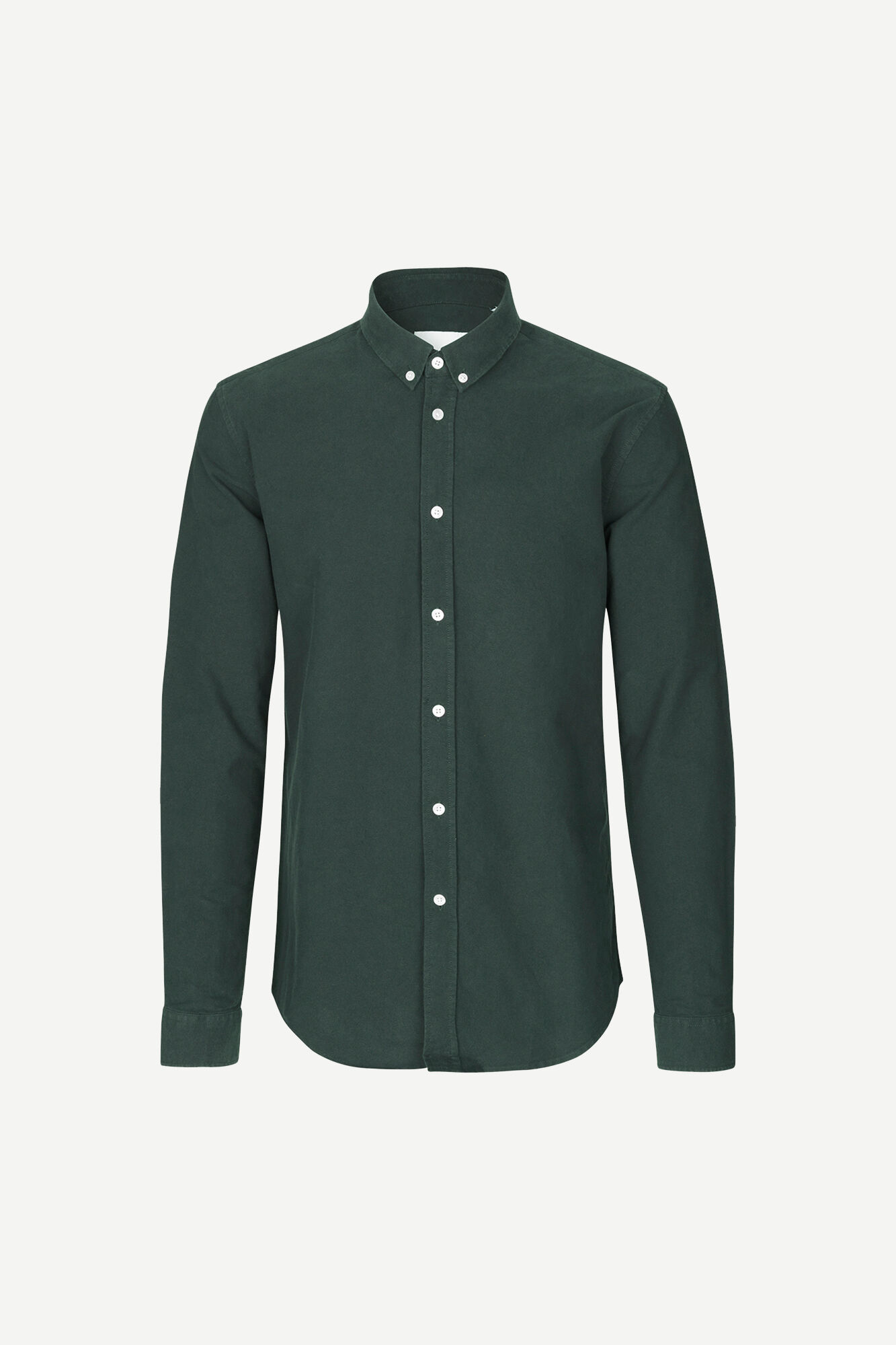 for Men Mens Clothing Shirts Casual shirts and button-up shirts Blue Samsøe & Samsøe Flannel Shirt in Deep Jade 